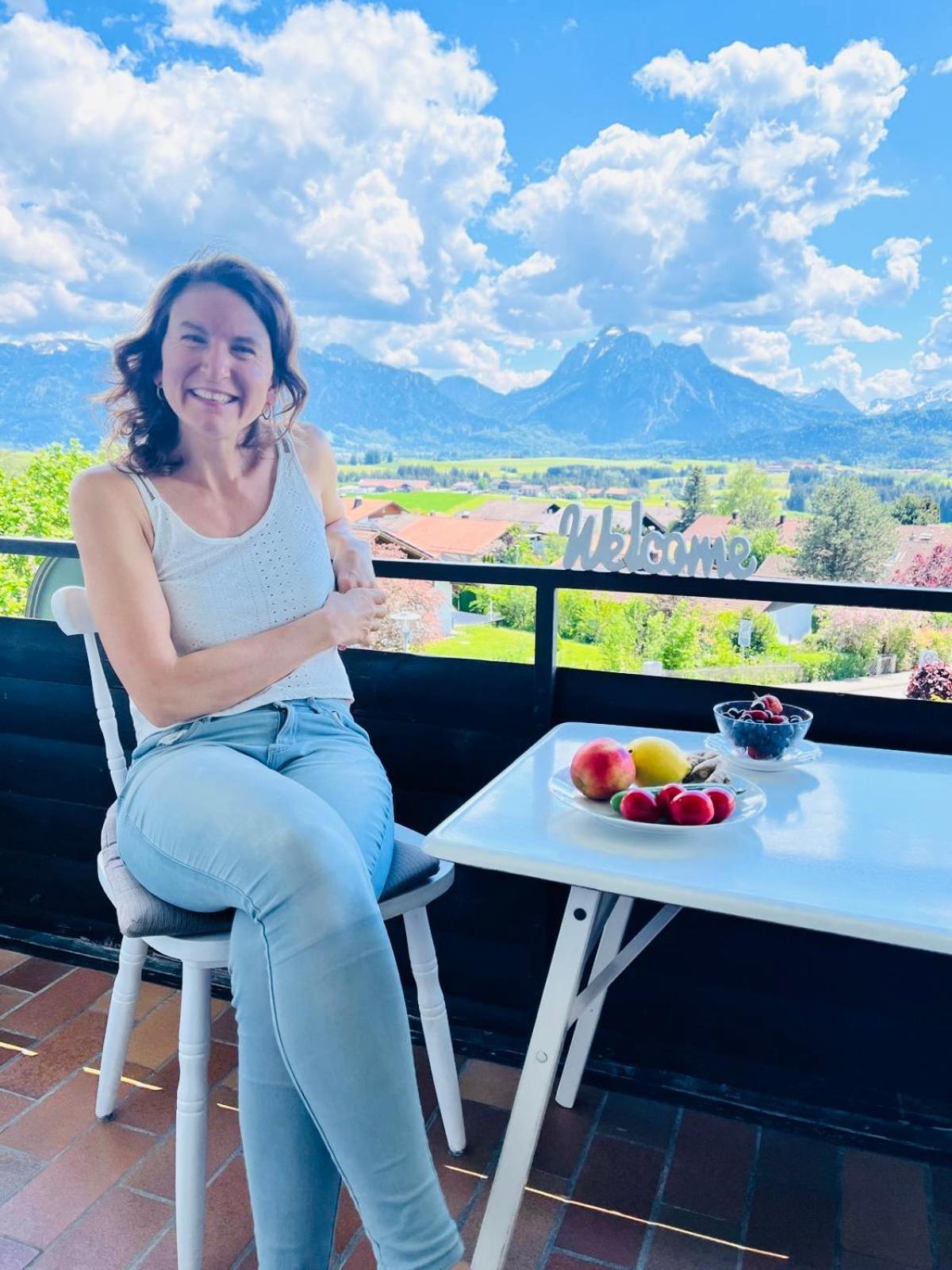 Neuschwanstein-Blick Apartamento Füssen Exterior foto