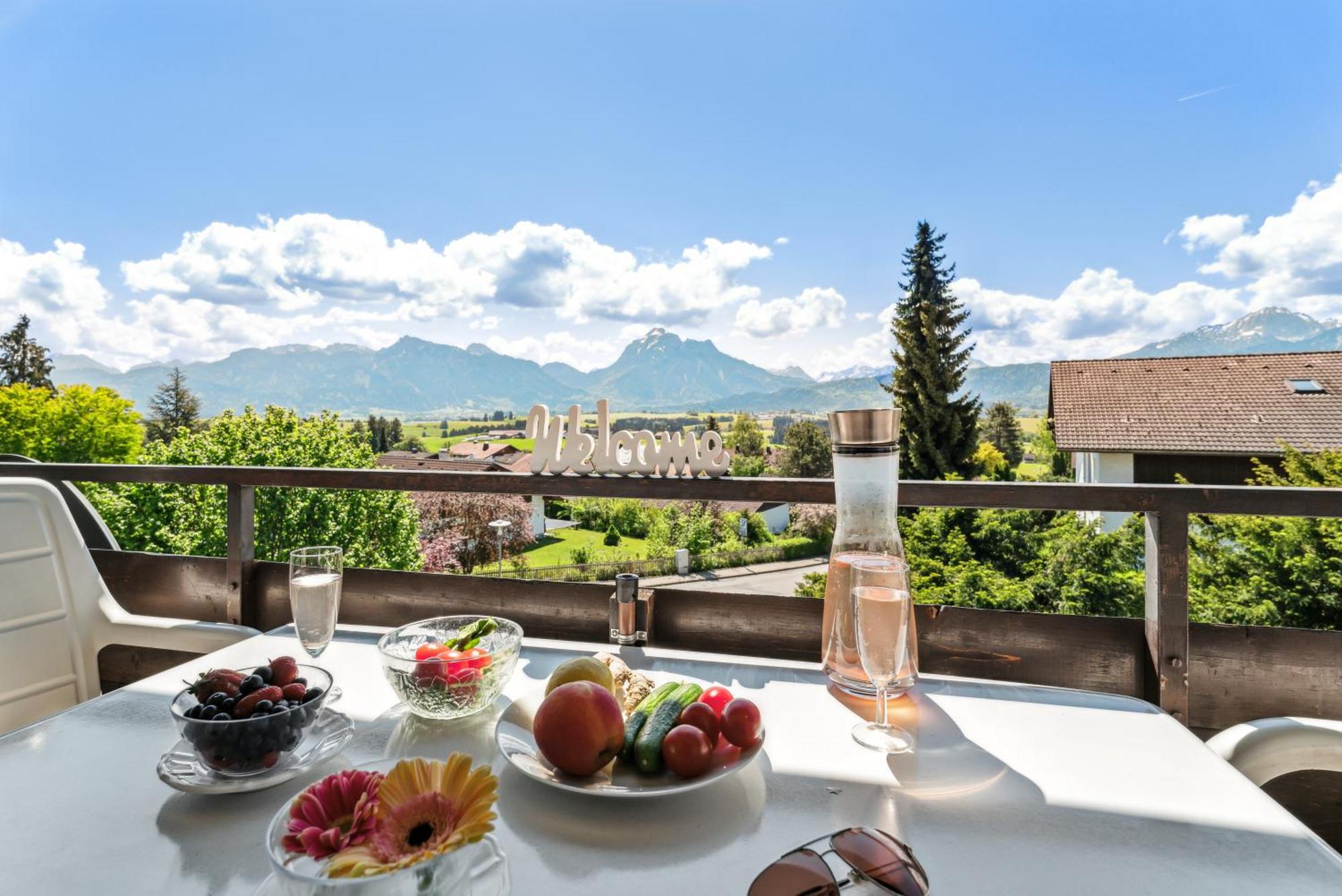 Neuschwanstein-Blick Apartamento Füssen Exterior foto